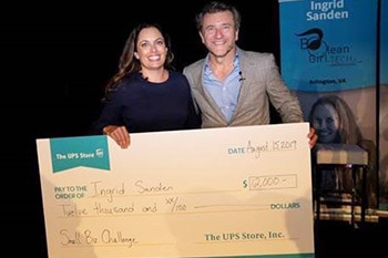 Small Biz Challenge winner, Ingrid Sanden