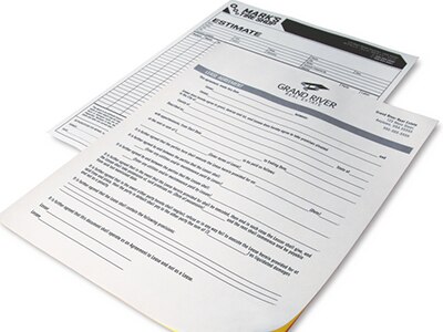 Custom Printed Forms, Business Forms