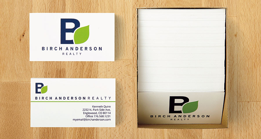Personalized Business Card Holder Double Sided Office Gift 