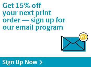 Sign up for The UPS Store emails for 15% off your print order