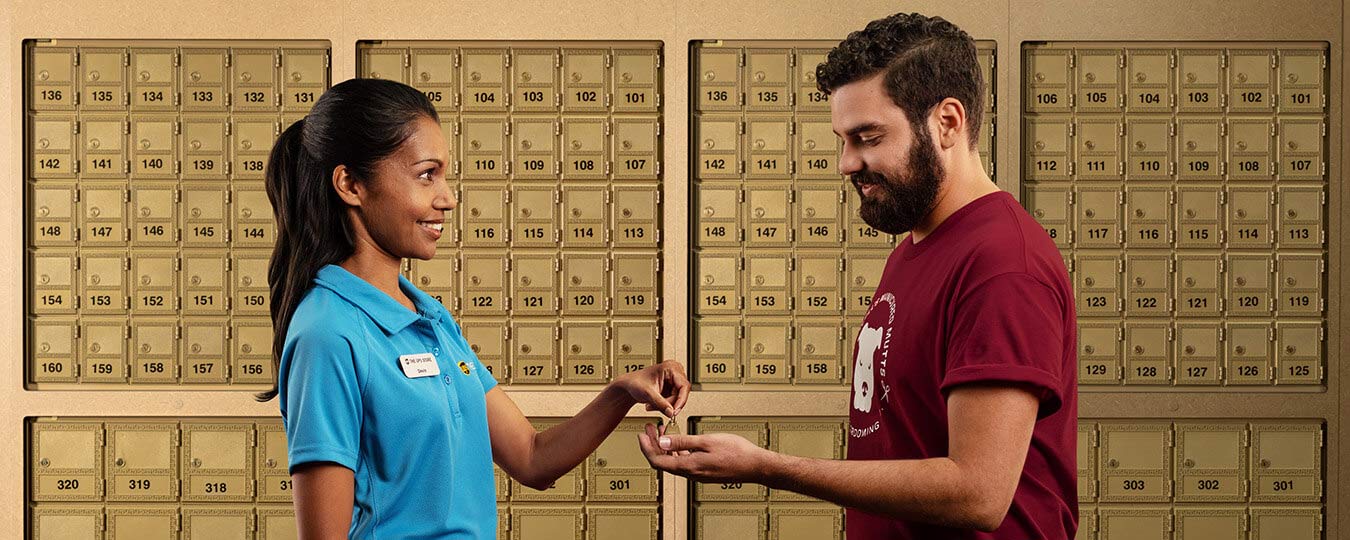 Business mailboxes at The UPS Store