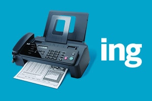 máquina de fax