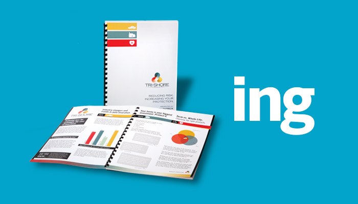 Printed business report